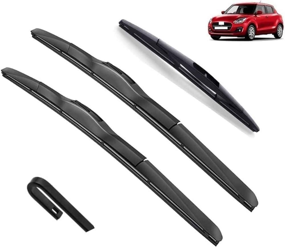 DZTYNKO Car Windscreen Wiper Blades Set for Suzuki Swift 3rd A2L 2017-2022 Hatchback, Front Window Wipers for Clear Visibility, Replacement Wiper Blades