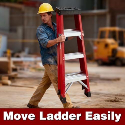 Image of Ladder 4-Foot Fiberglass Step Ladder