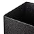 Glitzhome Planters for Outdoor Plants Set of 3 Different Sizes Square Flower Pots with Pre-drilled Drainage Holes, Black