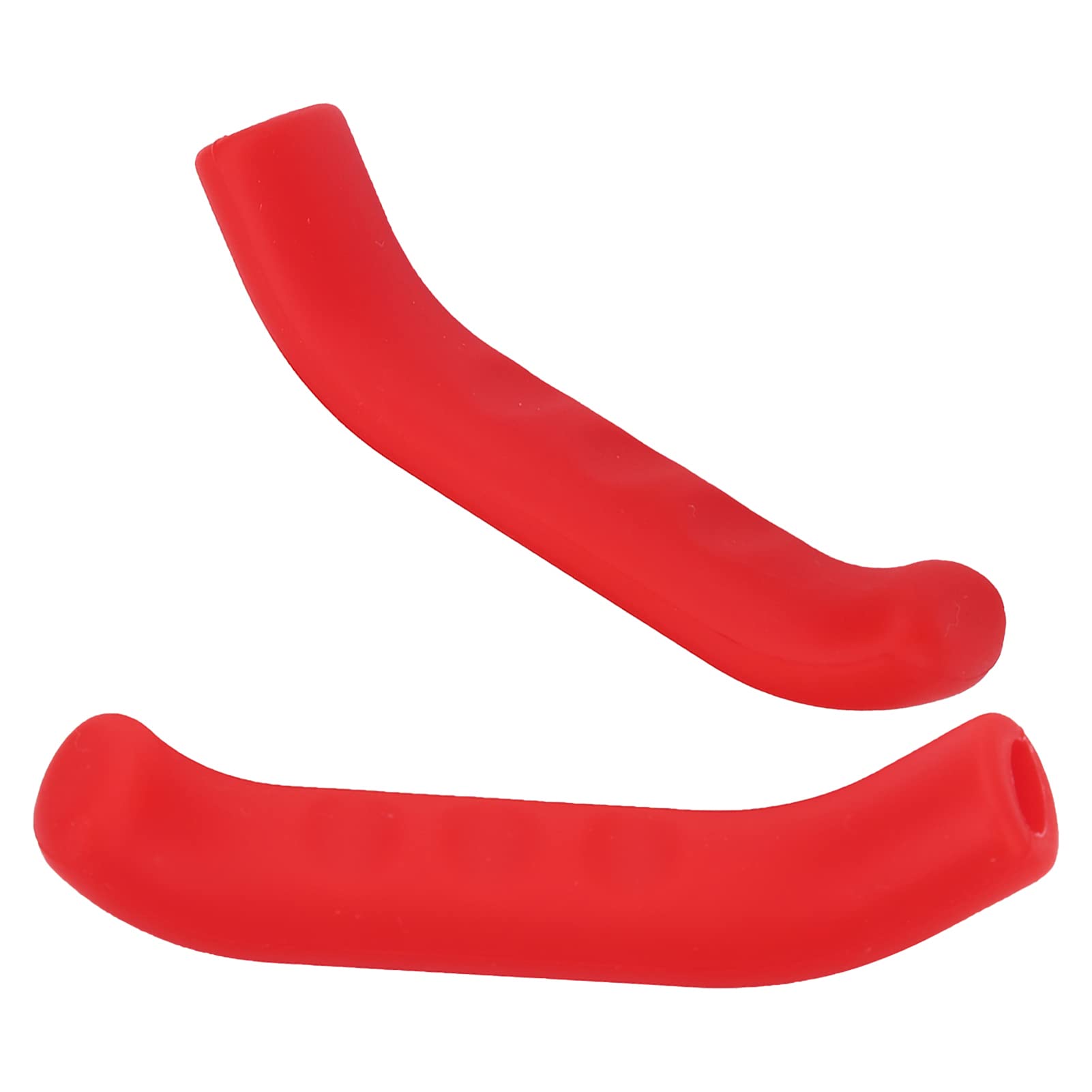 Brake Grips, Brake Lever Covers, Silicone Grips Bike Accessory, Antislip Bike Brake Grips Mountain Bike for Road Bike (Red)