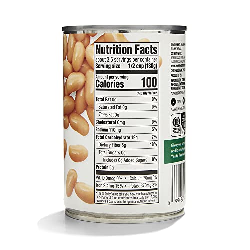 365 By Whole Foods Market 0099482452735 Organic Cannellini Beans thumb #1