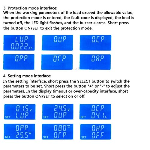 Image of 1Pcs DC Electronic Load Tester FX25 4A 25W /FX35 5A 35W Constant Current USB Power Detector Battery Capacity Tester Adjustable Resistor LCD Display