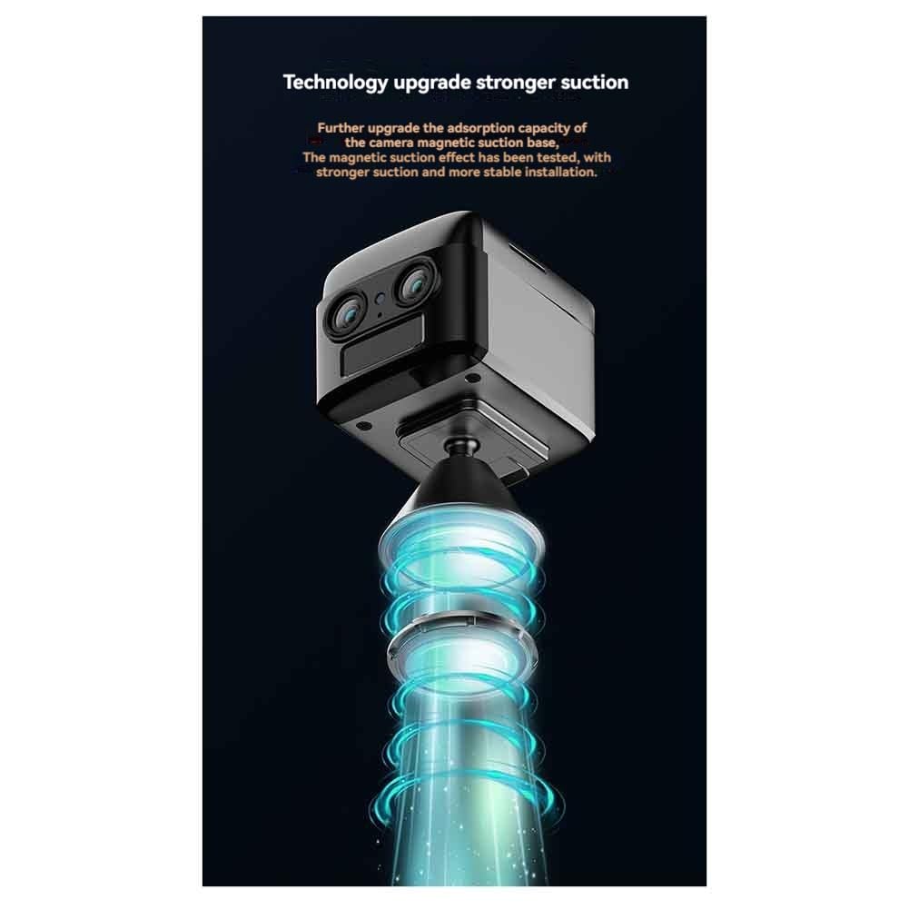 Telecamera con Doppia Lente 4K 4G, Zoom 6X, 5 MP, Basso Consumo Energetico, Visione Notturna A Infrarossi, Rilevamento del Movimento