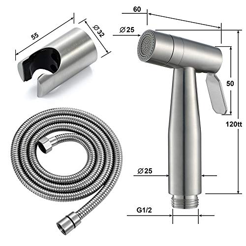 Robinets à deux fonctions avec jet modulable pour kit pulvérisation toilettes - 7