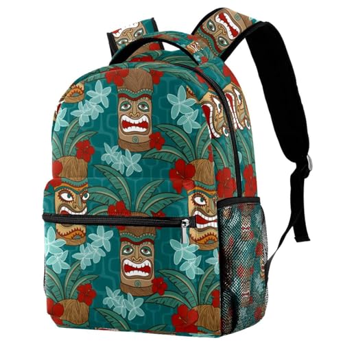 Sac à dos scolaire collège imprimé floral cartable école et travail