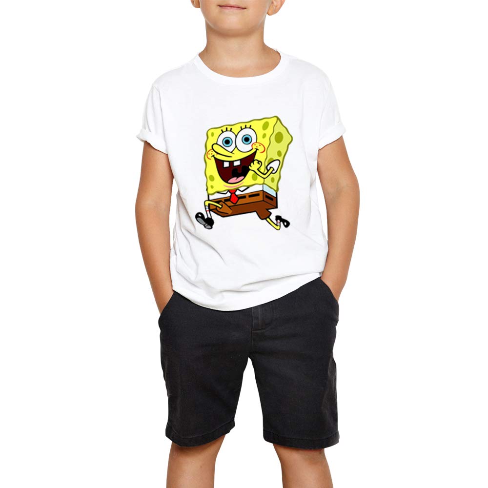 Powerpuff - Kids Spongebob Cotton T-Shirt for Boys and Girls