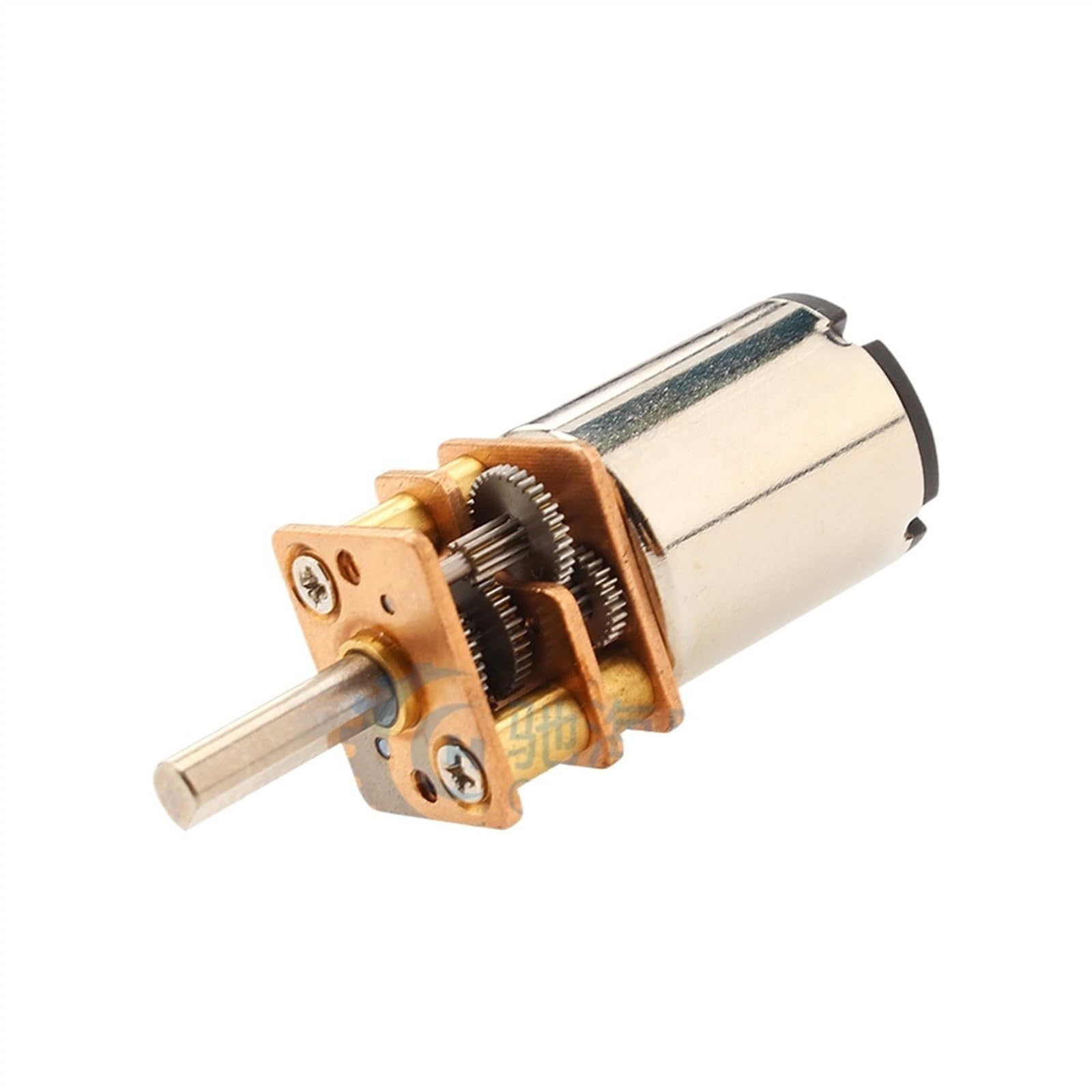 CHF-GM12-1215R 12 V 1050 TR/min cichy skręt, duży silnik z przekładnią redukcyjną z pustą komorą, silnik bezrdzeniowy (3V175rpm i100,10mm Shaft)