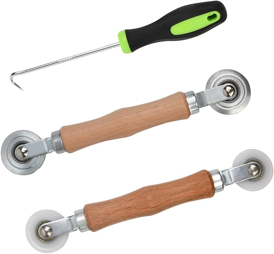 Buy FOCCTS Screen Tool 3 Pcs Screen Rolling Tool Set,Including 2 Screen