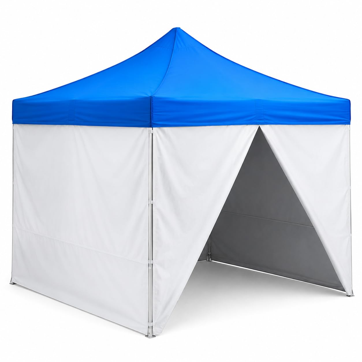 10x10 Ft Aluminum Pop Up Canopy Tent by Glownary – 10 Feet X 10 Feet, Polyester, Black, Model 554alpblkit4