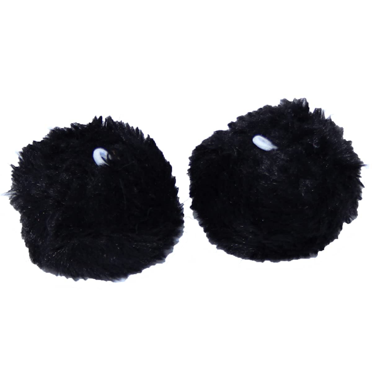 MDXONE Kids Ski Balaclava Pompoms | Soft Fluffy 2" Attachments Winter Balaclavas Cute Snowboard Accessories