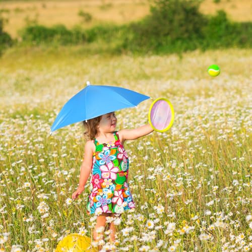 Chapeau parapluie extérieur couvrant protégeant les mains libres