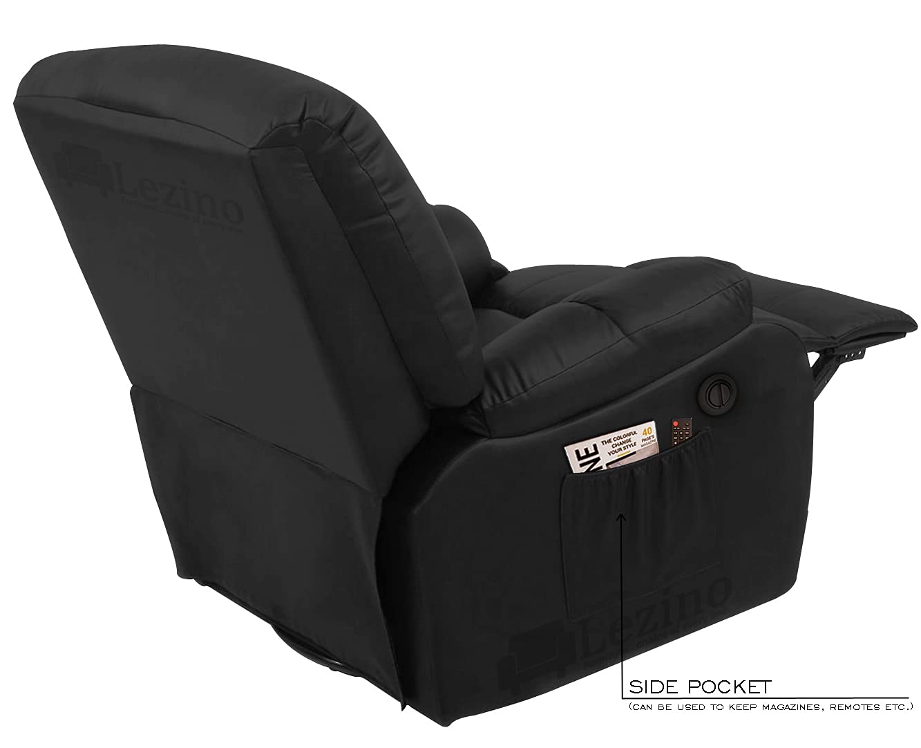 Lezino Single Seater Swivel Rocker Electric Recliner Chair Rocker