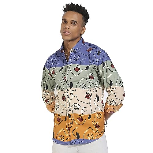 Image of Campus Sutra Men's Regular Fit Shirt