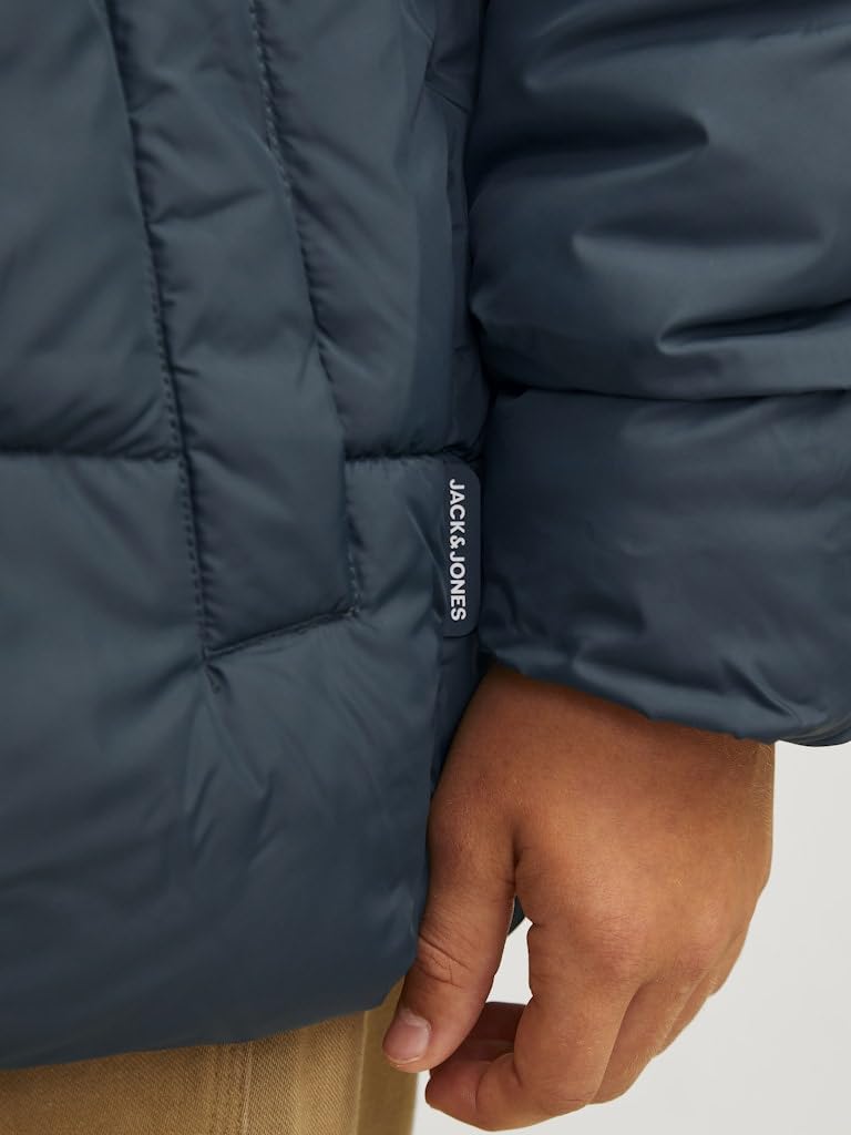 JACK&JONES JUNIOR Jjmoon Hood Puffer Mni Piumino Bambini e ragazzi