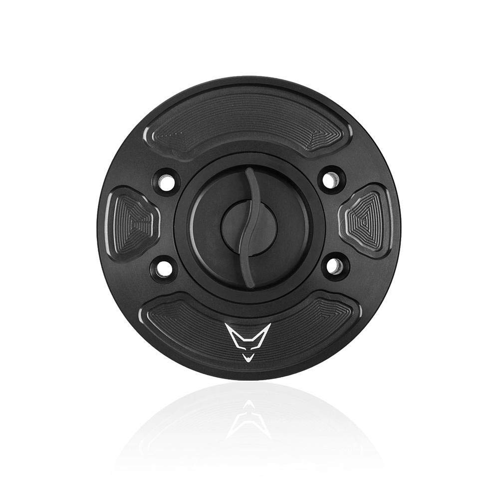 Ducati Scrambler Tankdeckel mit Schnellverschluss Tank Deckel schwarz Racefoxx