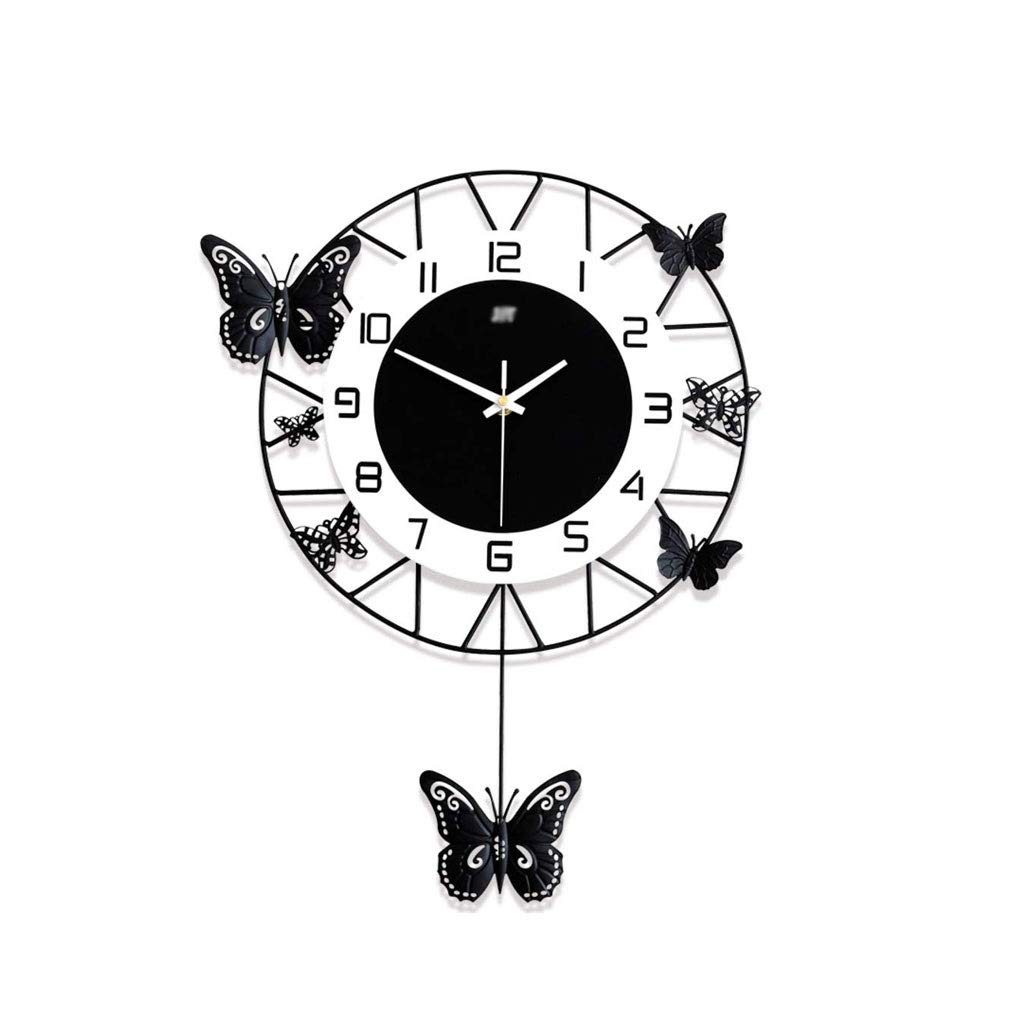 Horloge de quartz non cocher XJBTBA murale décorative pour maison - 7