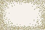 Kitchen Papers Gold Confetti Disposable Paper Placemats for Table - 24 Sheets American Made