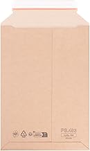 verpacking enveloppe carton ondulé marron 25 x 35.3 cm - A4 [taille et quantité au choix] sachet d'expédition en carton enveloppes d'expédition autocollantes en carton ondulé 100 pièce