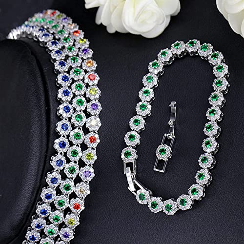 Pulsera conjuntos de joyería nupcial que solucionan el look de novia 4