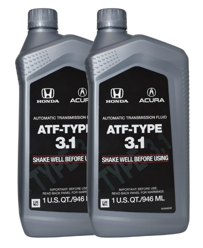 Honda 08268-P99-4EDAD Automatic Transmission Fluid ATF-Type 3.1 (1 Quart) (2)