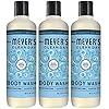 MRS-MEYERS-CLEAN-DAY-Moisturizing-Body-Wash-for-Women-and-Men-Cruelty-Free-and-Biodegradable-Shower-Gel-Made-with-Essential-Oils-Rain-Water-Scent-16-oz-Bottle-Pack-of-3 Mrs. Meyer's Moisturizing Body Wash for Women and Men, Biodegradable Shower Gel Formula Made with Essential Oils, Rain Water, 16 oz Bottle, Pack of 3