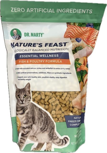 Dr. Marty Essential Wellness Fish & Poultry Dry Cat Food 12 oz