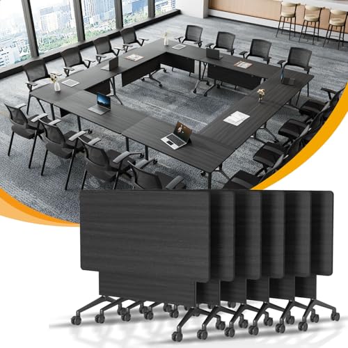 Folding Mobile Conference Table, 62.9"