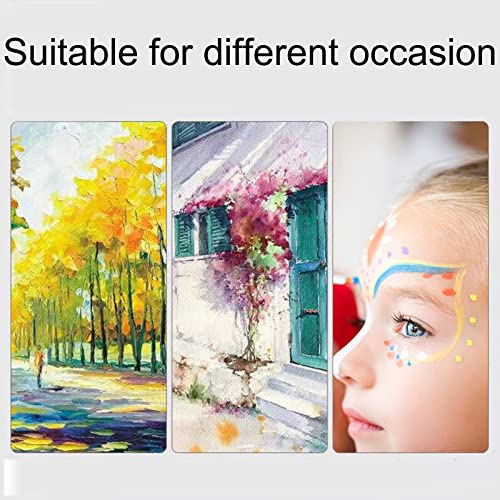 20 Packs/200Pcs Acrylic Paint Brushes Set Nylon Brush Head Watercolor Art Painting Brush For Painting Enthusiasts #TOP5