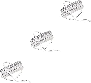 Balacoo 3 Rolls Book side with plug cloth silk tape bling decor cotton headband book binding ribbon book binding kit Book Tail Band polyester Book Headbands book binding material self made