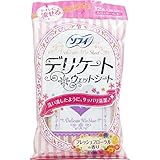 ソフィ デリケートウェットシート フローラルの香り 12枚入り 【4点セット】