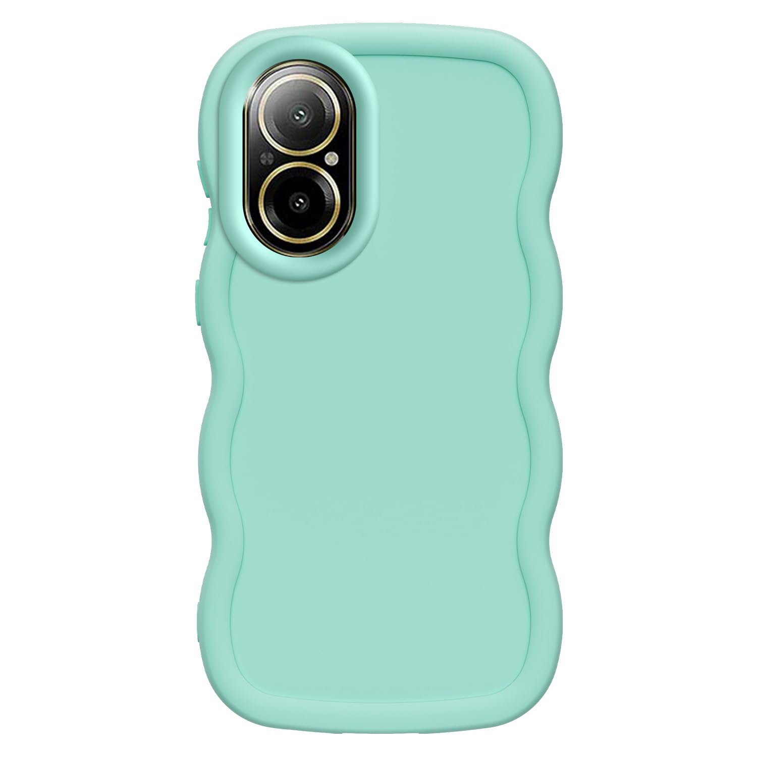 PanXCase Cover per Realme C67 4G - Custodia Silicone Disegni Ondulato Carino, Slim Morbida Sottile Donne Ragazze Antiurto Antigraffio Case (Viola
