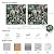 Ismoon Green Wallpaper Peel and Stick Vintage Floral Stick on Wall Paper 16.1x78.7in Moody Tropical Contact Paper Jungle Dark Botanical Leaf Removable Self Adhesive Wallpaper for Bedroom, Black/Green