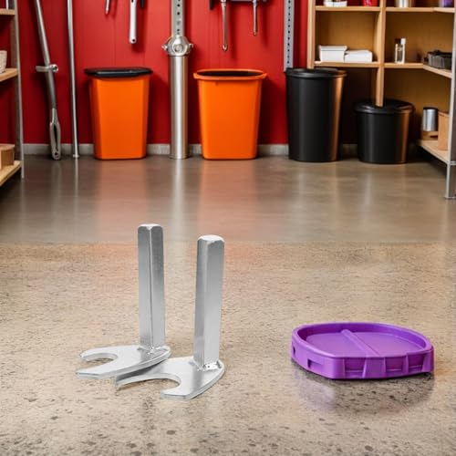 Support latéral moto alu robuste pour béquille U - 5