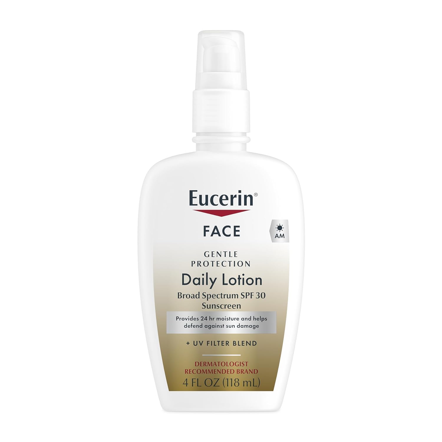 Eucerin Daily Protection Broad Spectrum SPF 30 Moisturizing Face Lotion 4 oz Per Bottle (2 Bottles)
