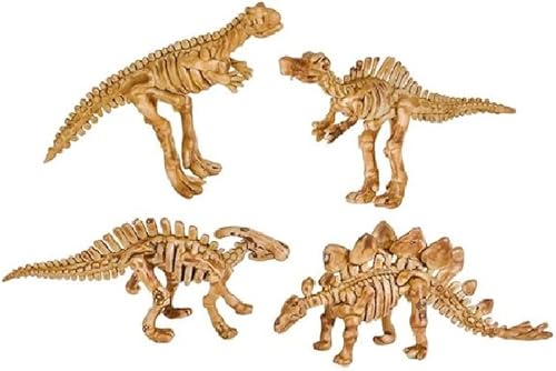 Miniatura 3 de Novelty Treasures - Juego de 48 figuras de esqueleto de dinosaurio de 2 pulgadas para actividades escolares y dinosaurios juguetes para fiestas de
