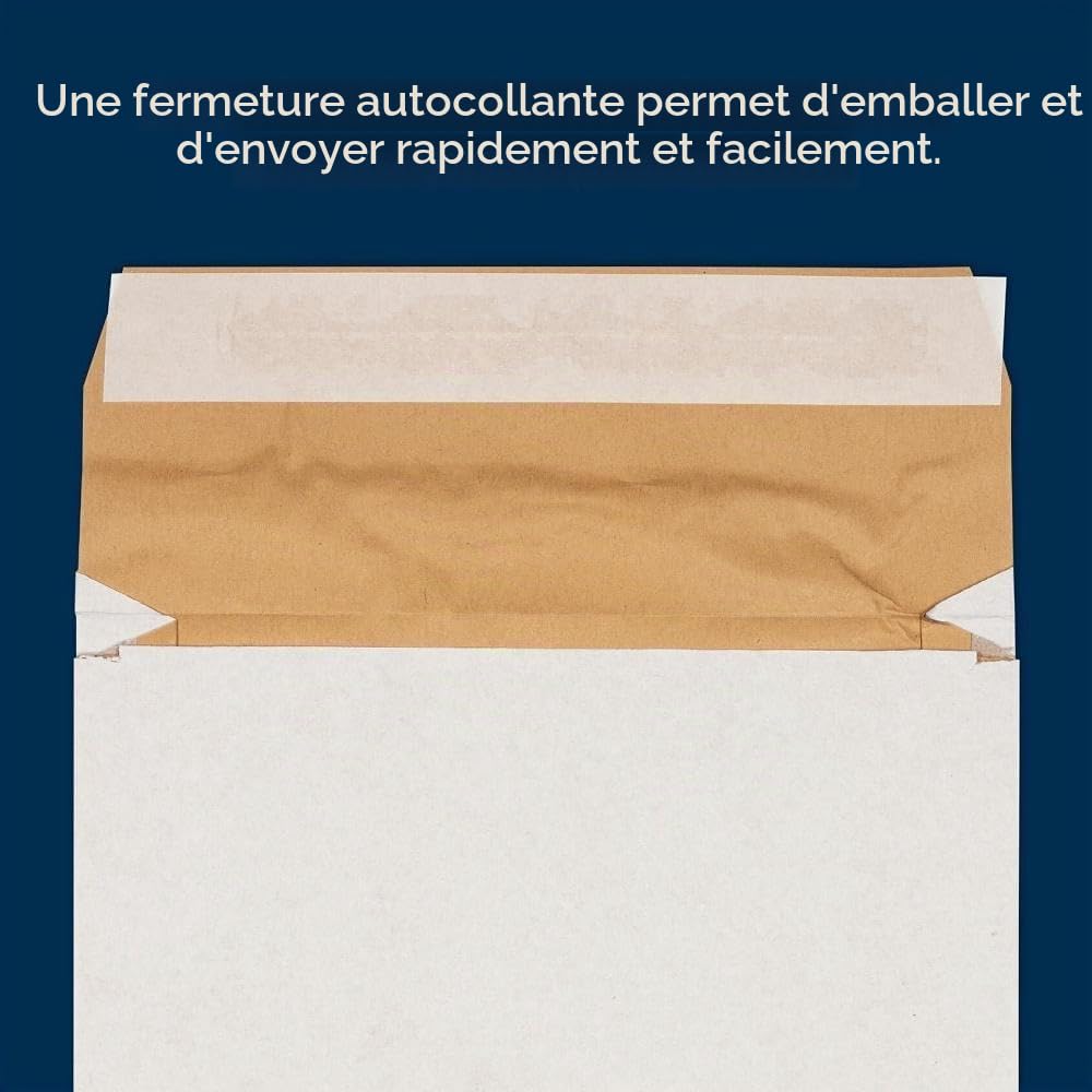 Blake Purely Packaging C3 + Enveloppe pour Carton à Découper 120 g/m2 - Manille (Paquet de 50) 6200 C3+ 444 x 368 mm