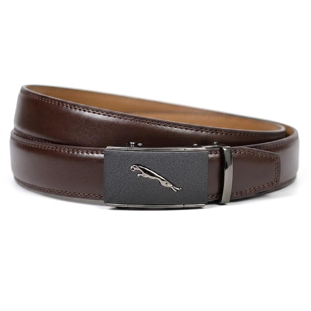 wildhorn Men's Genuine Leather Belt for Men| Premium Auto-Lock Buckle | Adjustable up to 48” | Formal & Casual Wear | Micro-Adjust Fit | Stylish Gift Box Included (Free Size)-picture-13