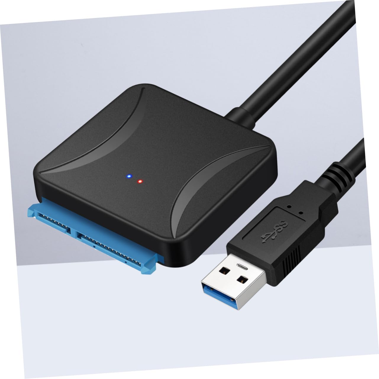 Hemobllo 3pezzi Cavo Convertitore Usb Per Hard Disk Esterno Adattatore Per Trasferimento Dati Veloce e Portatile Senza Necessità Di Involucro