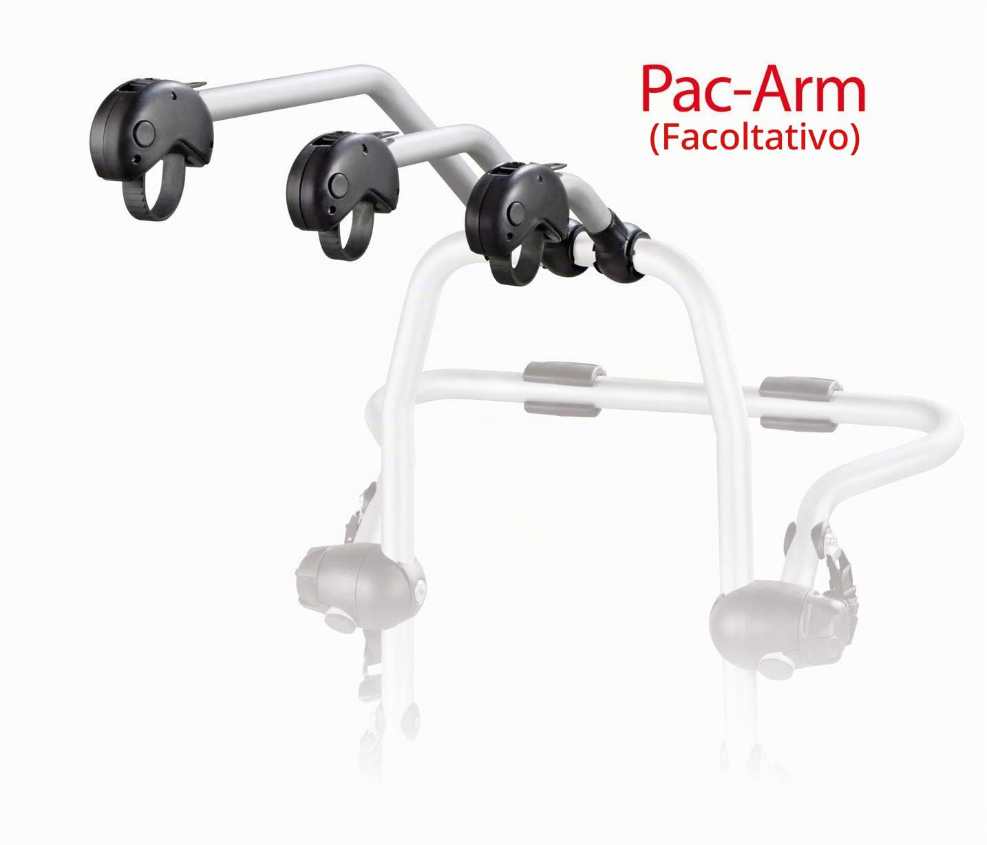 Lampa NORDRIVE N50211 Pyro, portabiciclette Posteriore - 2 Bici