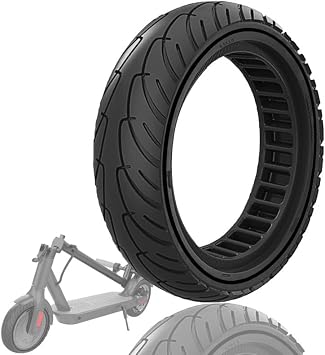 8.5 x 2.0 Inches Electric Scooter Gotrax Tire 50/75-6.1 Solid Tire Fit for Gotrax Gxl V2/XR Apex XlHiboy S2 Max ProHover 1AOVOPRO ES80Xiaomi, 8 1/2" Tyre Anti-explosion Replacement Wheel