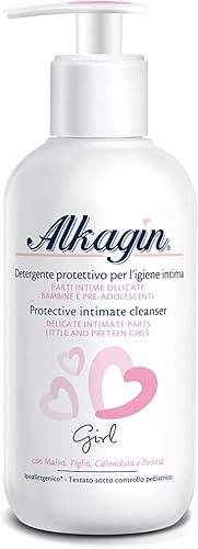 Alkagin Girl Nettoyant Intime Protecteur pour l’hygiène intime des enfants et pr