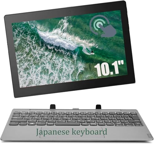Lenovo IdeaPad D330-10IGM Portable 2 en 1 avec Écran Tactile et Clavier, Intel Celeron N4000, 64 Go SSD, 4 Go de RAM, PC Tablette de 10,1