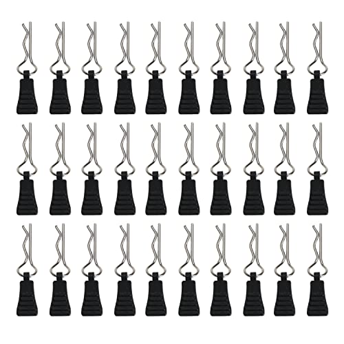 8 Fermacarrozzeri In Metallo HIMOTO Modello 86090, Per Modelli 1:16, Clip Per Carrozzeria