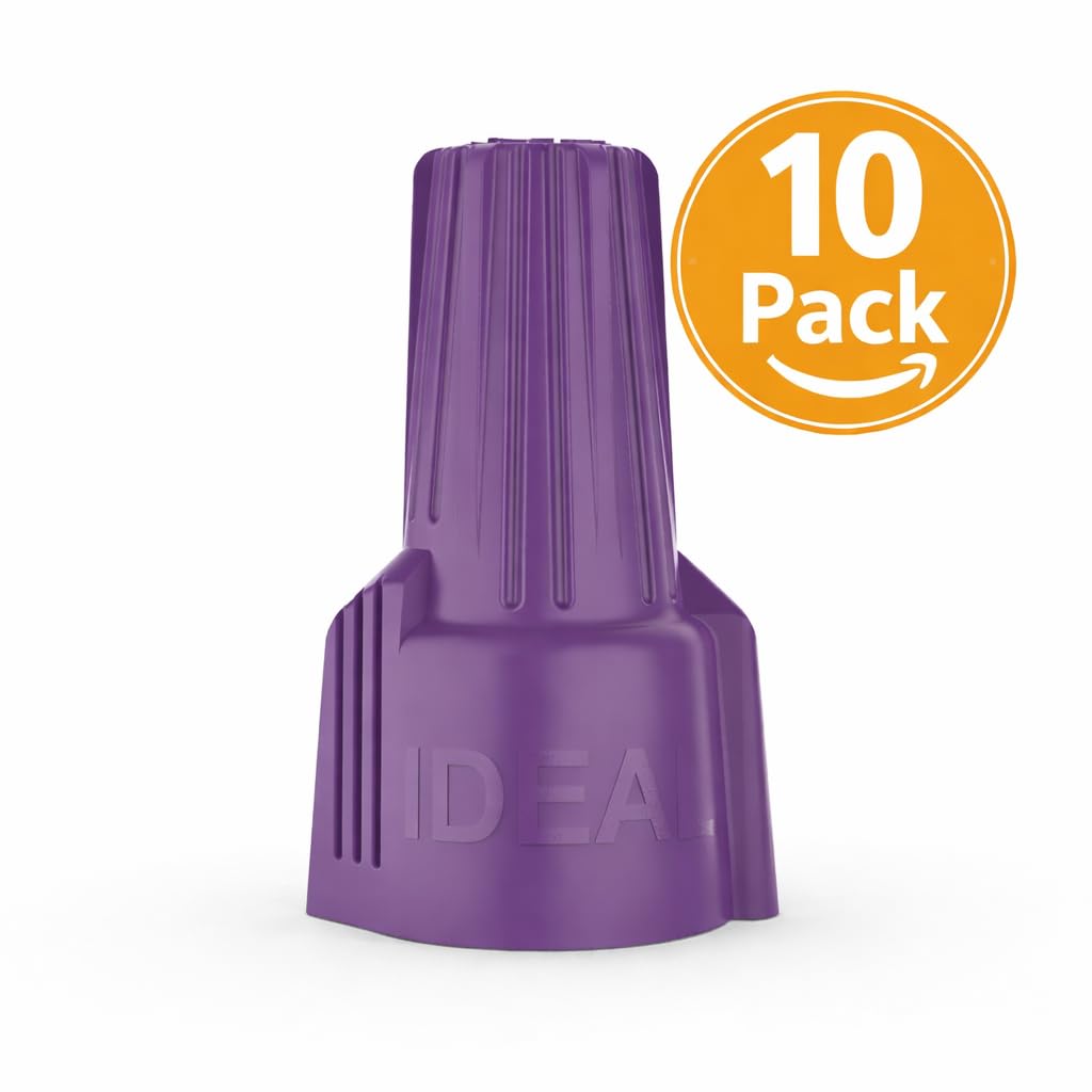 IDEAL 30-1765S Twister Al/Cu Wire Connector, 65 - Purple, 1 lb. (Pack of 10)