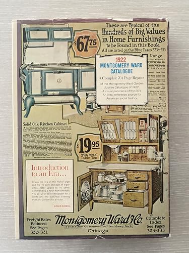 Image of 1922 Montgomery Ward Catalogue: Reprinted in Its Original Form