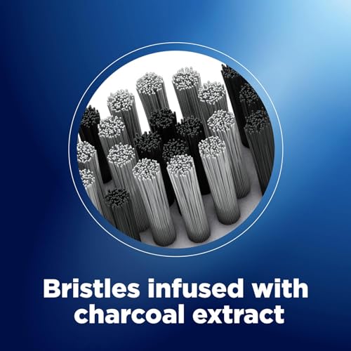 Oral B Cavity Defense 123 Black Manual Toothbrush for adults with charcoal extract- Medium (Pack of 4) - Image 5