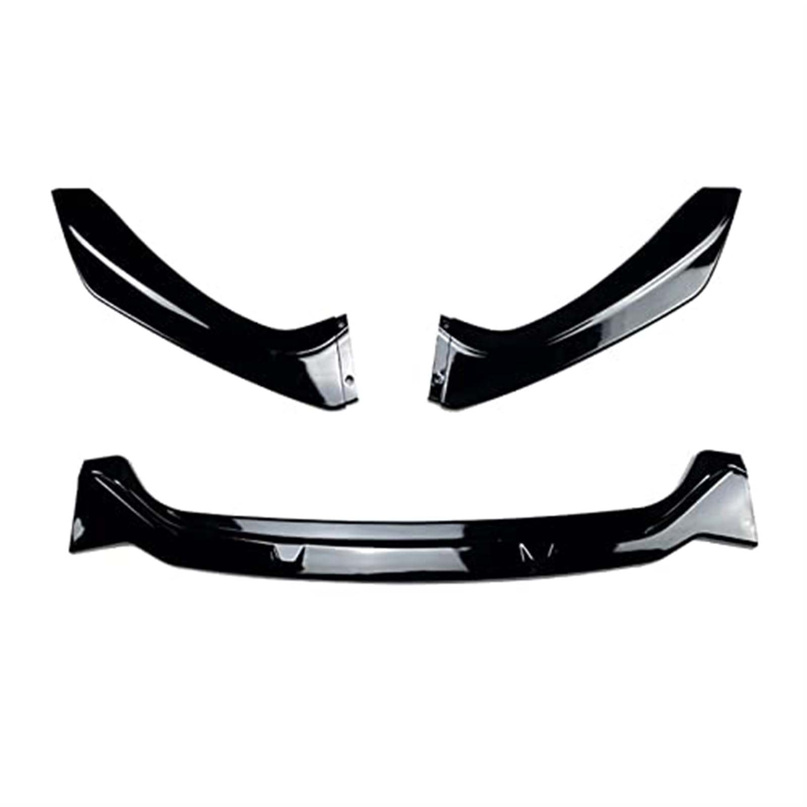 Wivplex Front Bumper Lip Spoiler Splitter Diffuser 118i 120d 120i M135i M140i M Pack 2015-2019 Lci Bodykits, for, F20 F21 Maxton Style Front Spoilers Front Bumper Chin Spoiler(BLACK Gloss Black)