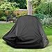 Zero-Turn Mower Cover, Universal Fit 600D Polyester Oxford, Weatherpoof UV with Windproof Buckle, Drawstring, Tractor Cover Up to 60