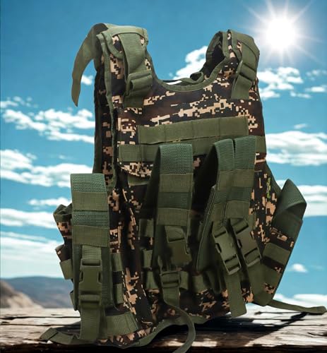 Image of Azad tactical vest for ary with stuff oragnizer and poches