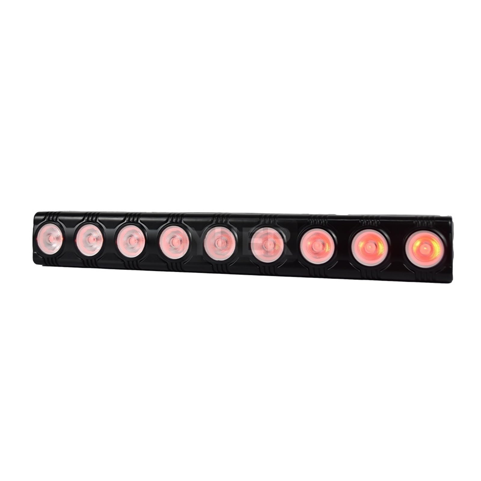 Oświetlenie LED RGB, 9X12W Zdalne światło LED Bar/światło dyskotekowe, RGBW 4w1 Par DMX512 Wash Light Muzyka Impreza Scena Sprzęt DJ Bar